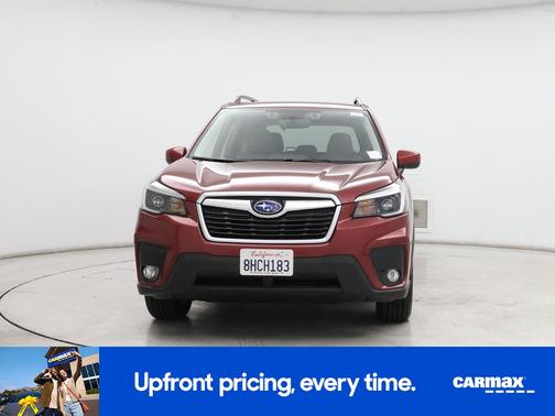 Red 2021 Subaru Forester Premium