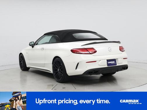 White 2017 Mercedes-Benz C-Class S