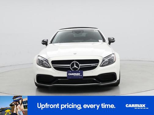 White 2017 Mercedes-Benz C-Class S