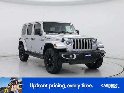 Silver 2023 Jeep Wrangler 4xe Unlimited Sahara