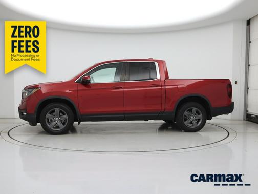 Red 2023 Honda Ridgeline RTL