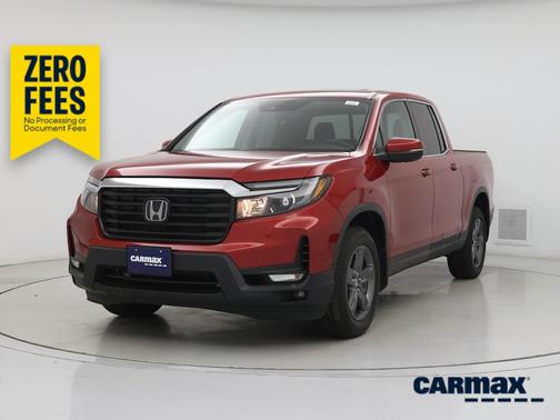 Red 2023 Honda Ridgeline RTL