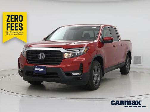 Red 2023 Honda Ridgeline RTL