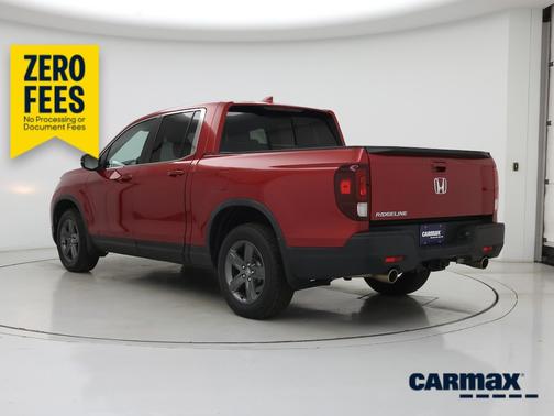 Red 2023 Honda Ridgeline RTL