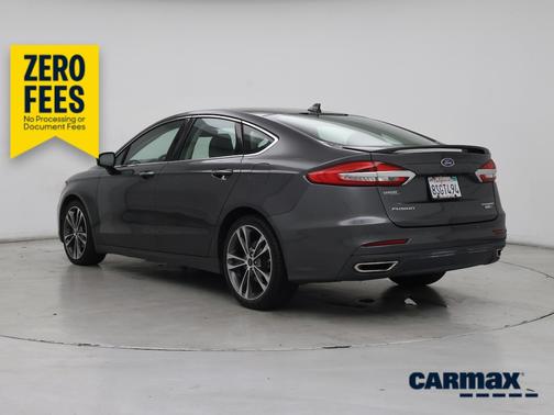 Gray 2019 Ford Fusion Titanium