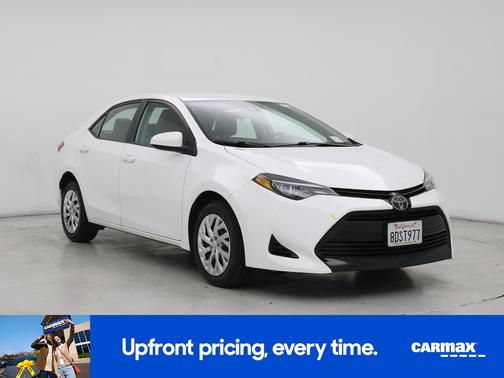Silver 2018 Toyota Corolla LE