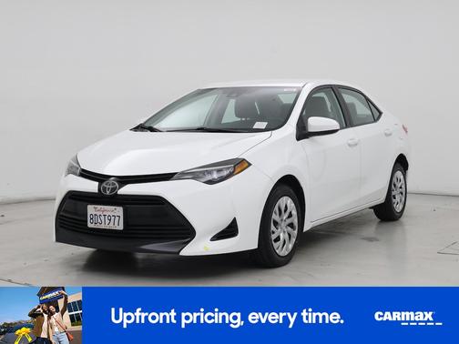 Silver 2018 Toyota Corolla LE