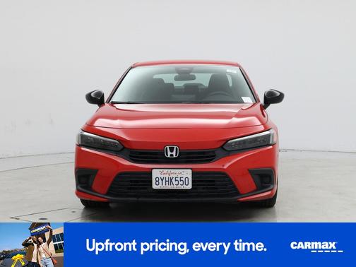 Red 2022 Honda Civic Sport