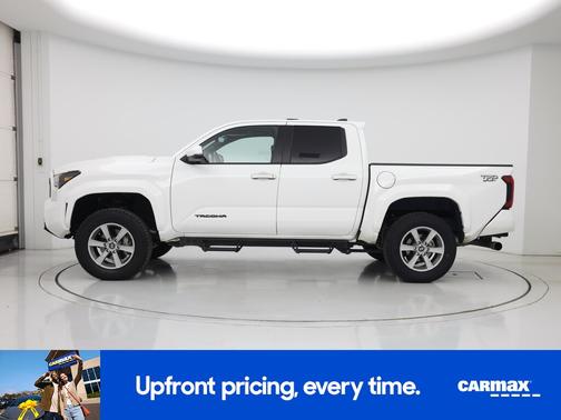 White 2025 Toyota Tacoma TRD Sport