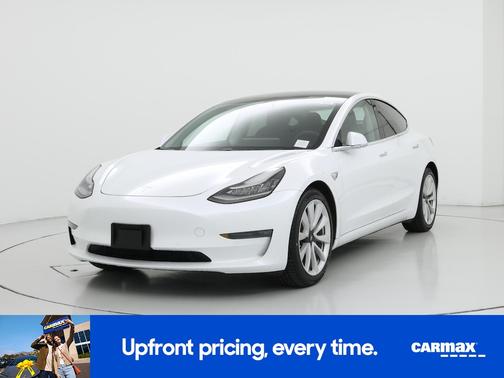 White 2019 Tesla Model 3 Long Range