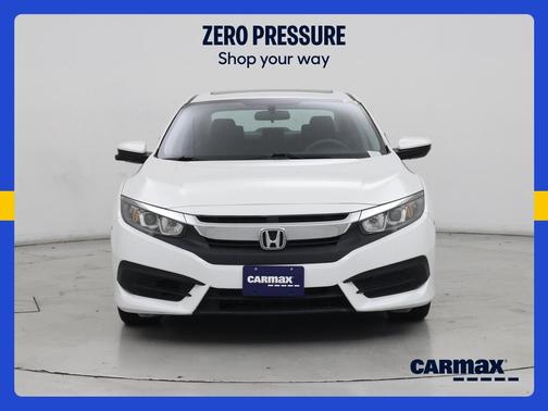 White 2016 Honda Civic EX