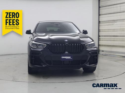Black 2022 BMW X6 M50i