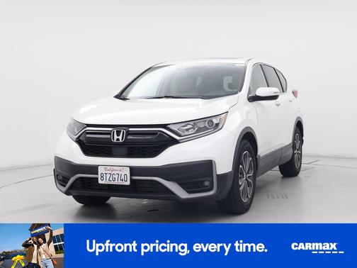 White 2020 Honda CR-V EX-L