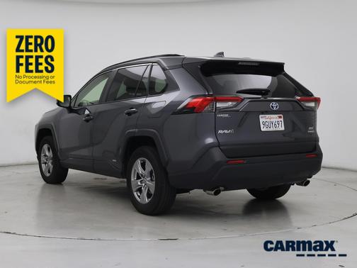 Gray 2023 Toyota RAV4 Hybrid XLE