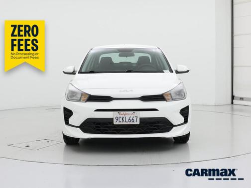 White 2022 Kia Rio S