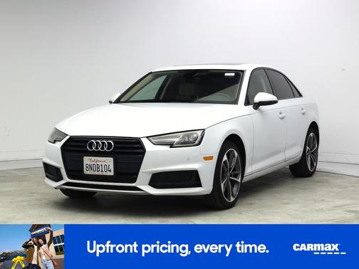 White 2019 Audi A4 Titanium Premium