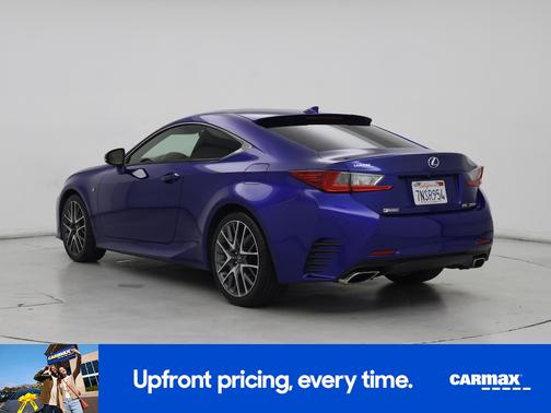 Blue 2015 Lexus RC 350
