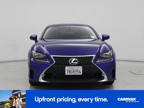 Blue 2015 Lexus RC 350