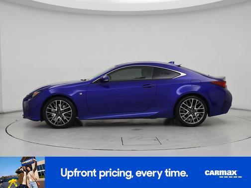 Blue 2015 Lexus RC 350
