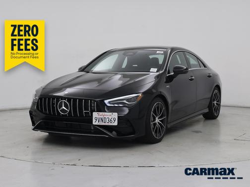 Black 2025 Mercedes-Benz AMG CLA 35
