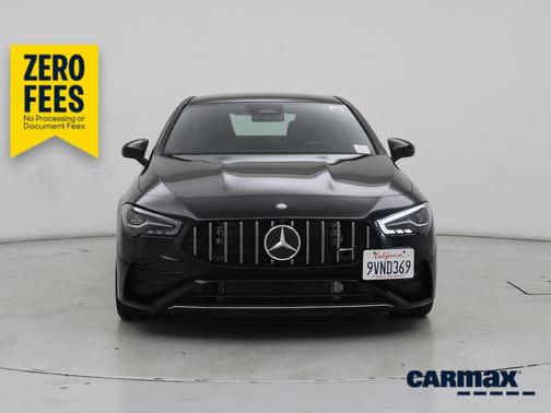 Black 2025 Mercedes-Benz AMG CLA 35