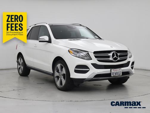White 2018 Mercedes-Benz GLE 350