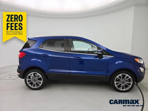Blue 2021 Ford EcoSport Titanium