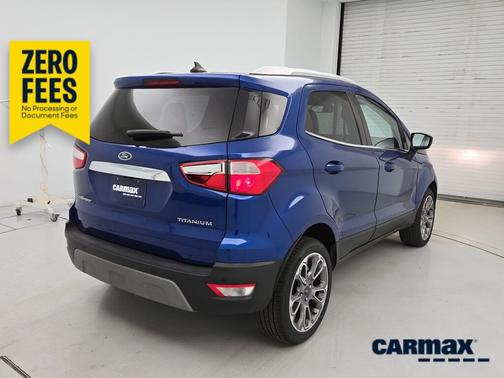 Blue 2021 Ford EcoSport Titanium