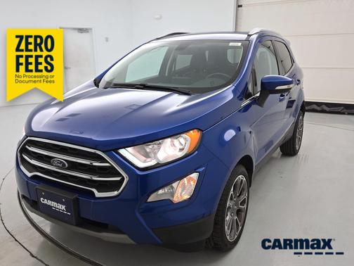 Blue 2021 Ford EcoSport Titanium