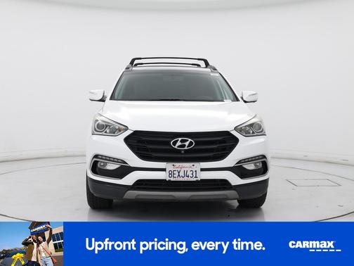 White 2017 Hyundai Santa Fe Sport