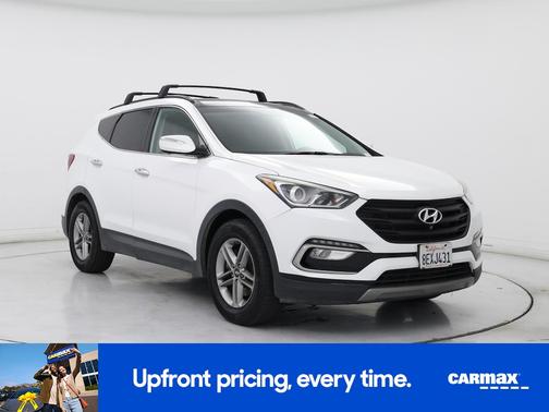 White 2017 Hyundai Santa Fe Sport