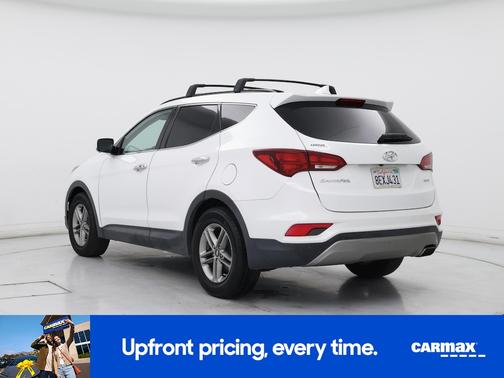 White 2017 Hyundai Santa Fe Sport