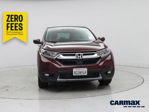 Burgundy 2018 Honda CR-V EX