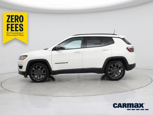 White 2021 Jeep Compass 80th Anniversary