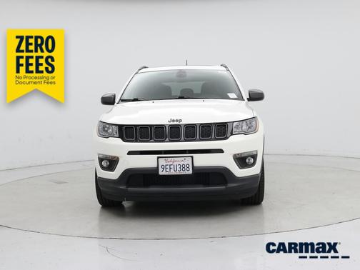 White 2021 Jeep Compass 80th Anniversary