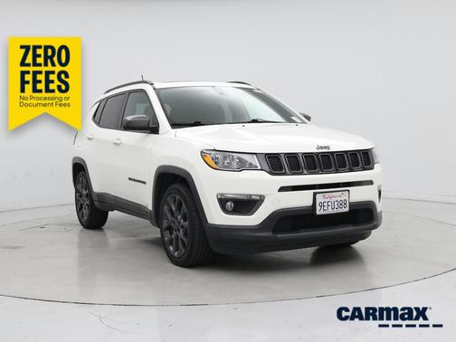 White 2021 Jeep Compass 80th Anniversary