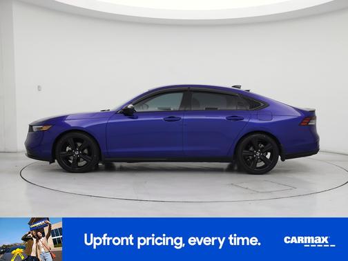Blue 2024 Honda Accord Hybrid Sport-L