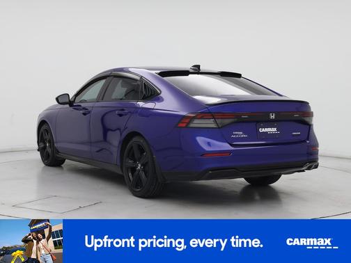 Blue 2024 Honda Accord Hybrid Sport-L