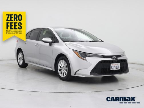 Silver 2021 Toyota Corolla LE