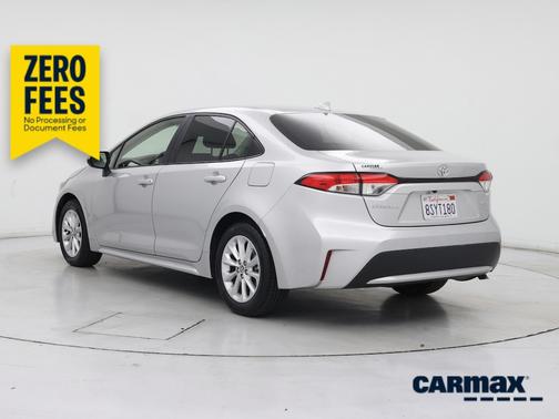 Silver 2021 Toyota Corolla LE