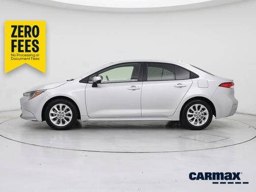 Silver 2021 Toyota Corolla LE