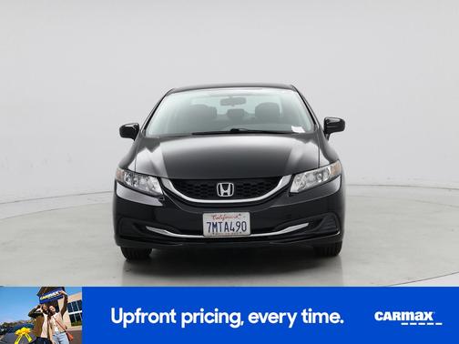 Black 2015 Honda Civic LX