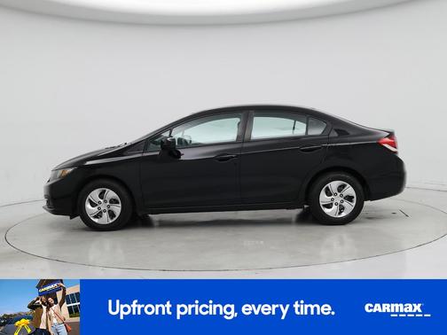 Black 2015 Honda Civic LX