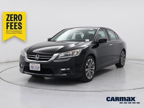 Black 2014 Honda Accord Sport