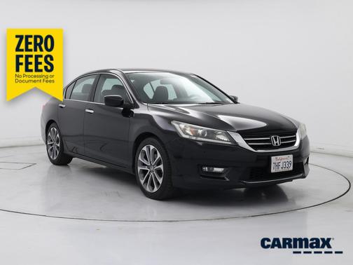 Black 2014 Honda Accord Sport