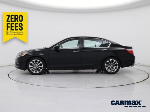 Black 2014 Honda Accord Sport