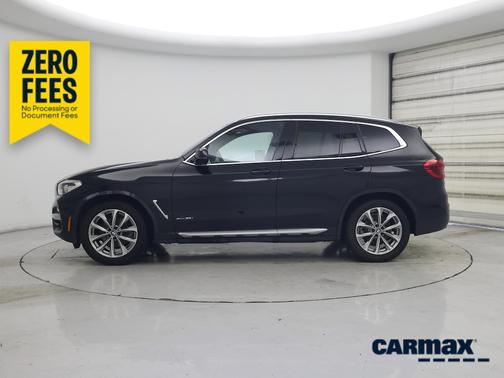 Black 2018 BMW X3 XDrive30i