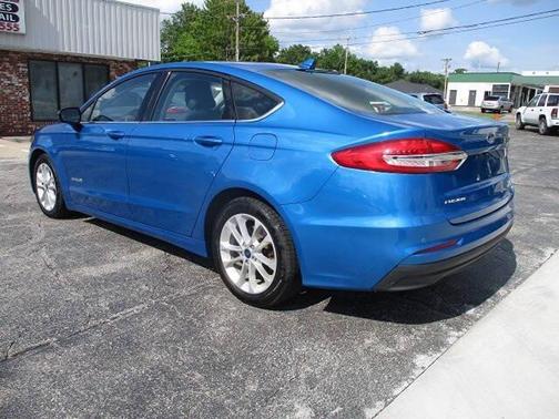 Velocity Blue 2019 Ford Fusion Hybrid SE