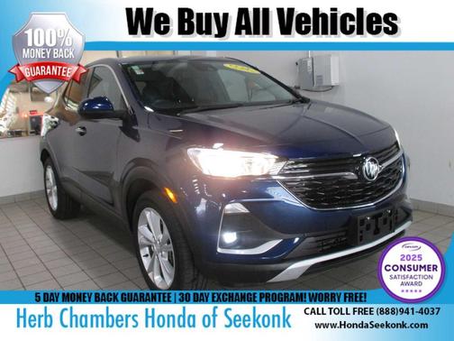 Sapphire Metallic 2022 Buick Encore GX Preferred