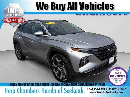 Shimmering Silver 2022 Hyundai TUCSON Limited